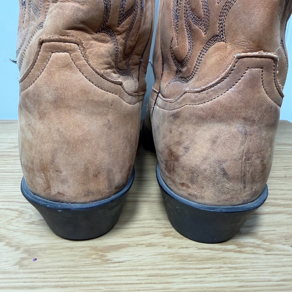 Tony Lama Boots 2001 Vintage Stallion‎ Cowboy Boots Mens Size 10 western - Picture 5 of 9